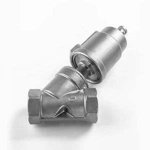 Valvola Angolare Pneumatica a Due Vie Acarps 1/2" 3/4" 1" in Acciaio Inox 304 con Filettatura Femmina, 16 bar, per Gas, Acqua Calda, Aria, Garanzia 1 Anno - Product Image 6