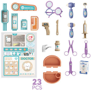 2025 vente chaude enfants d'âge préscolaire semblant jouer maison jeu jouets en plastique 3 Style <span class=keywords><strong>médecin</strong></span> Table valise boîte ensemble jouets <span class=keywords><strong>pour</strong></span> <span class=keywords><strong>cadeau</strong></span> - Product Image 5