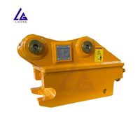 Coupleur rapide à changement rapide LIGONG 5-7T avec moteur pour mini- et excavatrices moyennes, type S40, certifié CE ISO pour le marché européen