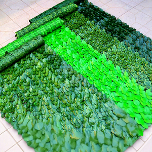 Rotoli di foglie artificiali per la decorazione del recinto del cortile del giardino del <span class=keywords><strong>balcone</strong></span> della parete di casa - Product Image 2