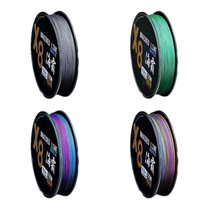 Línea de Pesca Trenzada Monocromática X8 de 100 m, Hilo Trenzado Multifilamento X8 de Polietileno - Product Image 1