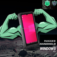 GENZO IP67 Robuste Tablet PC pda Windows 11 terminal de données portable lecteur de codes à barres mobile robuste tablette fenêtres avec support