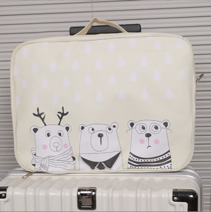 Travel <strong>Essentials</strong> Moving <strong>Duffle</strong> <strong>Bag</strong> Waterproof Wear Student Cartoon Clothing Luggage Travel Organizer Tote <strong>Bags</strong> - Product Image 4