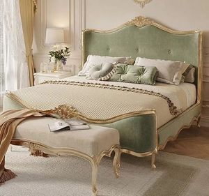 Cama Doble de Madera Sólida de Estilo Moderno Francés de Lujo, 45736576857 - Product Image 5