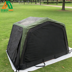 Outdoor Double Layers Cotton Waterproof Portable Inflatable Car Roof Tent Camping for Car With <b>Ladder</b> BKI-R Portable waterproof - Product Image 6