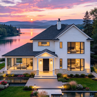 Fenêtre de balcon Juliette en acier série 50 avec cadre discrètement visible et verre à double vitrage Low-E pour villas en Europe et aux États-Unis