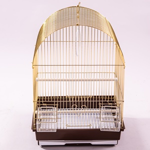 Cage économique pour petit perroquet, kit d'alimentation complet, cage pour animaux domestiques en fil de fer durable - Product Image 2