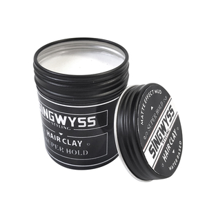 Arcilla para Peinar el Cabello Super Mate de Barbería, Arcilla para Peinar el Cabello para Hombres Urbanos - Product Image 1