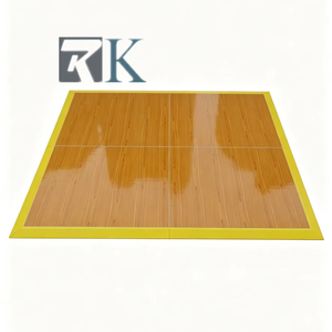 Kit de piste de danse portable d'extérieur de haute qualité avec bords en aluminium pour mariage sur gazon - Product Image 1