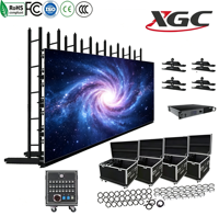 P2.604 LED Ekran Paneli Kiralama Sistemi Yüksek Yenileme Hızlı Video Duvarı Sahne Gösterisi Konser Etkinlik Arka Plan LED Ekran