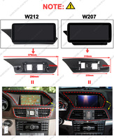 MEKEDE-Monitor táctil NTG4.0 para coche, radio estéreo con Android, navegación, para Benz Clase E W212
