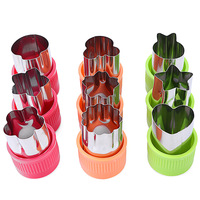 Edelstahl Sandwich Cutter und Sealer Set für Kinder DIY Food Cookie Maker Küchengeräte Form für Kinder Sandwich Kochen