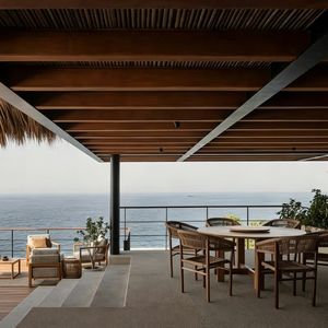 Conception personnalisée de villa tropicale sur la <span class=keywords><strong>falaise</strong></span> avec terrasse et piscine, plan architectural et visualisation 3D, support approfondi - Product Image 4