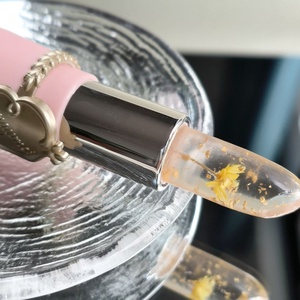 Lipstik Jelly Buah Kristal Transparan Laris Grosir, Lipstik Pelembap Berubah Warna Sesuai Suhu dengan Motif Bunga - Product Image 4
