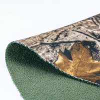 Tissu tissé extensible imperméable décontracté de camouflage 3 couches de polaire collée Softshell Realtree