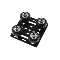 1 Buah Katrol Geser Openbuilds V Gantry, Roda V-Slot untuk Bagian Printer 3D Profil Aluminium 2020/2040