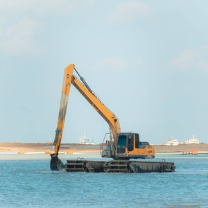 รถขุดสะเทินน้ำสะเทินบก XE215SLL แบบแรงกดพื้นต่ำพิเศษ แขนยาว สำหรับขุดในพื้นที่ลุ่มน้ำลึก โคลน และพื้นที่เปียต - Product Image 1