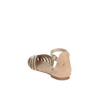 Sandali neri 16331 con plateau bassi da donna e da ragazza leggeri Anti-scivolosi tendenza alla moda piatta e imbottita - Product Image 2