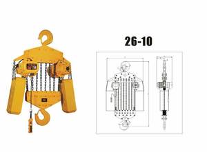 Derek Overhead 32T 40T 50T listrik digunakan pada Girder tunggal - Product Image 6