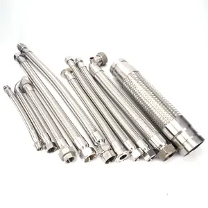 Stainless Steel Metal Hose With Female Threaded Connect 304 Stainless Steel Metal Bellows