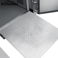 KitchenMax, appareil de fermentation de pâte à pain commercial en acier inoxydable à commande intelligente, 64 plateaux, avec chariot