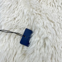 Gilet en laine bouclée simple pour femme, sans manches, mi-long, en polaire épaisse, couleurs et tailles personnalisables