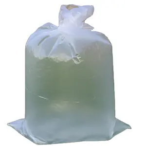 PE HDPE sacs en plastique transparent à gousset sacs en poly Gaylord doublures de boîte sacs de poubelle couvertures de palette