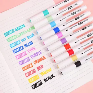 SHANDS renk işaretleyici suluboya sihirli kalem seti çocuk el-boyalı yüksek kapasiteli basın işaretleme kalemleri takım