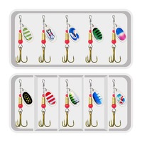 Divers modèles composite rotatif métal paillettes leurre costume leurre en gros