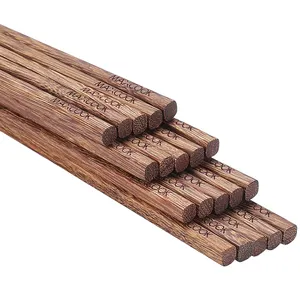 Mond-Neujahr-Chopsticks traditionelle Massenholz-Geschenkdruck Holz individuelle chinesische Herdware Küche und Tisch hölzerne Chopsticks