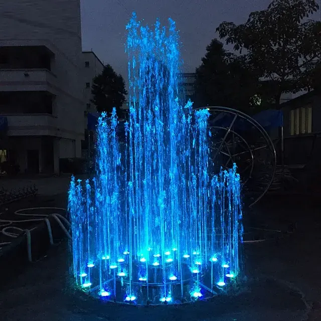 Chinesischer musikalischer tanzender kleiner Wasserbrunnen für den Außenbereich Gartenfontänen