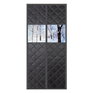 Mùa đông nóng lên và lạnh-proof Oxford vải bông cửa rèm cửa để xem bên ngoài - Product Image 3