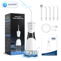Nettoyeur dentaire électrique OZONE avec 5 modes, irrigateur buccal portable à piles pour soins dentaires