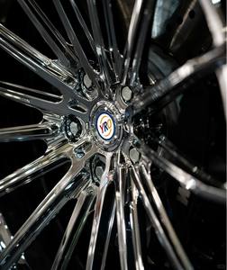 Jante forgée chromée concave profonde YRO 1 pièce en alliage 6061-T6, <span class=keywords><strong>17</strong></span> 18 19 20 21 22 23 24 <span class=keywords><strong>pouces</strong></span>, 5x120 5x112 5x114.3 pour <span class=keywords><strong>BMW</strong></span> Benz Audi - Product Image 2