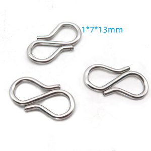 Thép không gỉ <span class=keywords><strong>Clasp</strong></span> phụ kiện <span class=keywords><strong>S</strong></span> Hình dạng kết nối khóa cho vòng cổ <span class=keywords><strong>S</strong></span> đóng cửa <span class=keywords><strong>Clasp</strong></span> thép không gỉ W <span class=keywords><strong>Clasp</strong></span> cho vòng cổ - Product Image 4