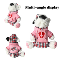 Housses de tête de driver de golf hybrides en peluche personnalisées, mignonnes, en forme de chiot, durables et écologiques, accessoires de golf en gros OEM