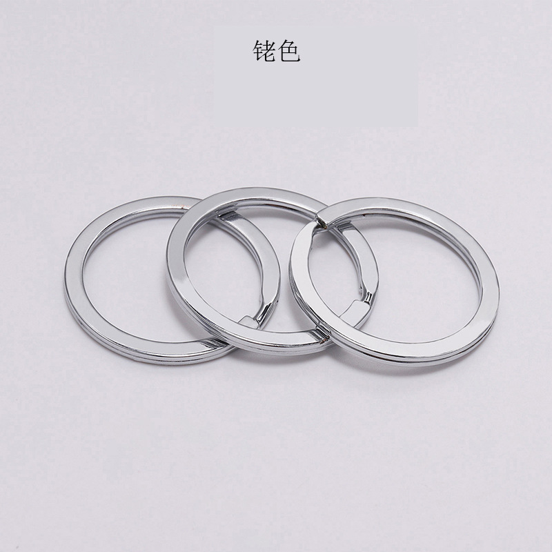 Rhodium-plated 25mm [10-pack]