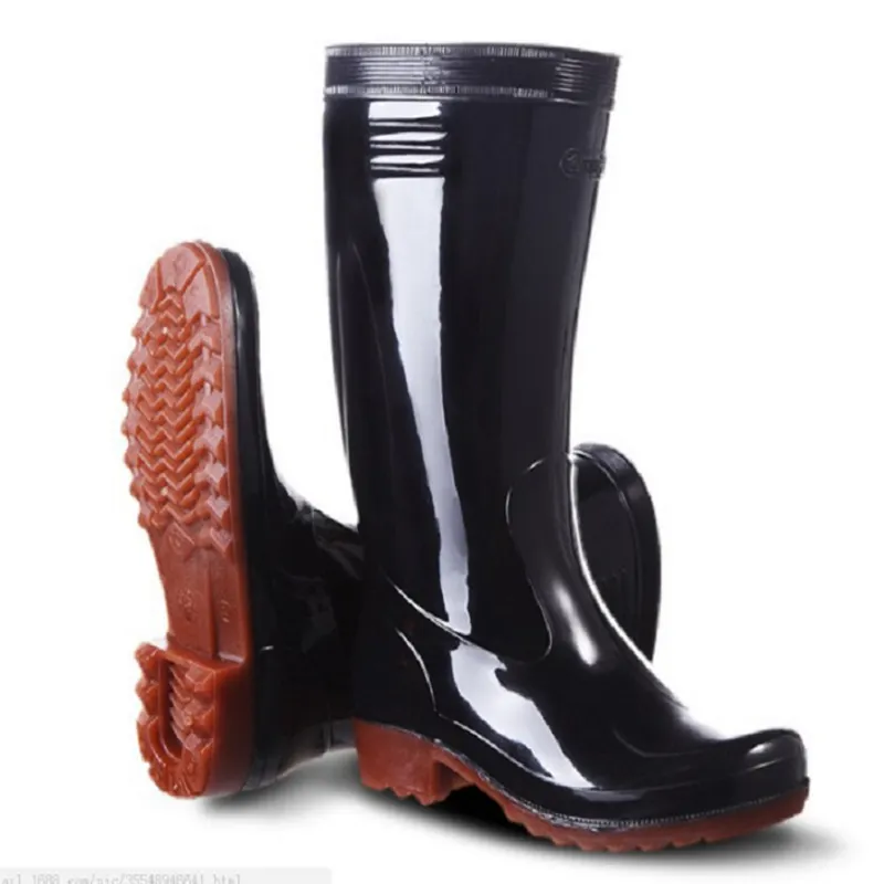 Chaussures agricoles imperméables en caoutchouc, bottes De pêche pour hommes, bottes hautes en Pvc De pluie