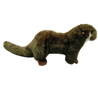 Jouet de loutre en peluche douce et mignonne de 14 pouces OEM/ODM de haute qualité de bonne conception personnalisé pour la promotion de Noël Vente en gros
