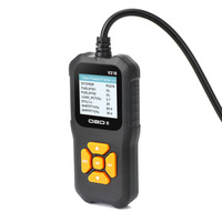 Escáner de Automóviles V318 Transfronterizo, Detector OBD II Multifunción y Multilingüe de 12-24 V, Instrumento de Diagnóstico de Fallas de Automóviles OLIVER