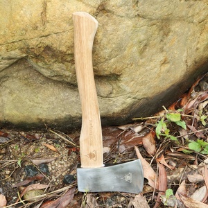 LHAX04 sopravvivenza Hickory Hatchet noce <span class=keywords><strong>legno</strong></span> manico ascia Fine caccia lucidato 1,5 libbre 2 libbre 3 libbre 4 libbre asce da campeggio ascia da campeggio all'aperto - Product Image 1