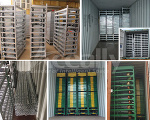 2023 منتجات منتجية حوامل نباتات للأنشطة الخارجية مع عجلات صوبة الدنماركية عربة زهور هولندية - Product Image 3