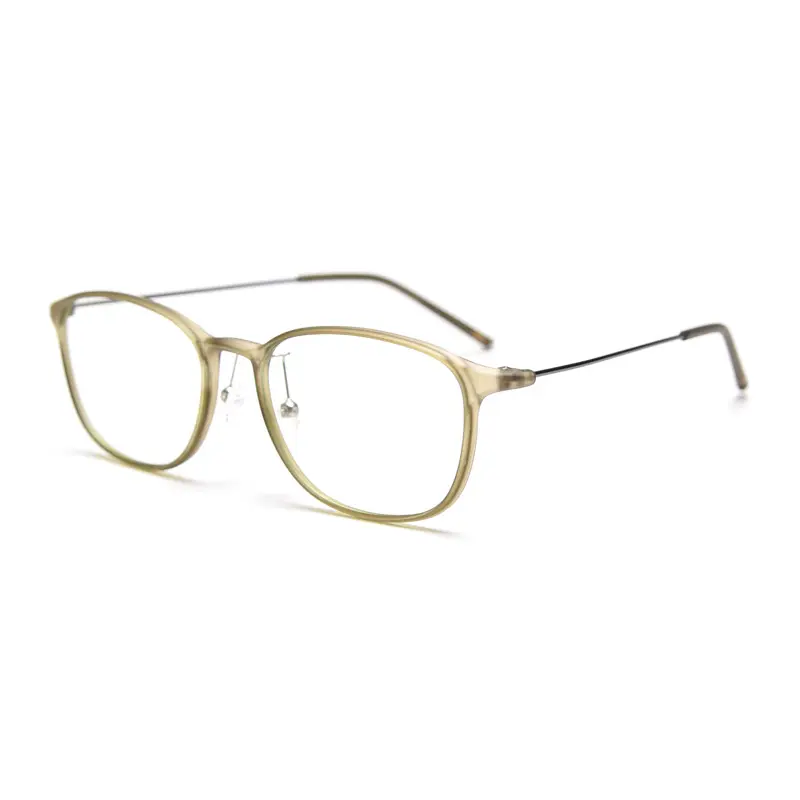 Großhandel Hochwertige TR90 Frauen Männer Brillen Mode Dünne quadratische Brillen Optische Rahmen
