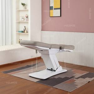 Chaise d'examen médical cosmétique automatique pour esthéticienne moderne chauffée Extension de cils Salon de beauté Lit de beauté - Product Image 1