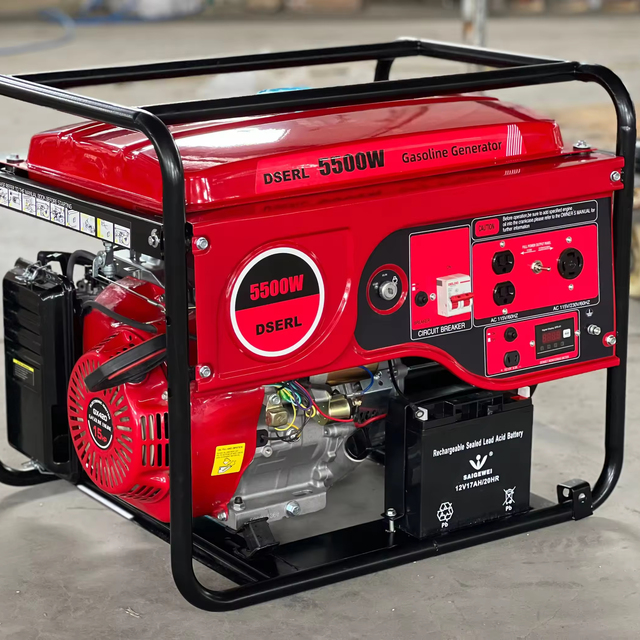 Top Quality 2kva 3kva 5kva 6kva 8kva Portable Gasoline Petrol Generator for Home Use
