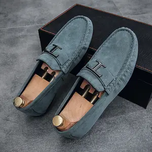 OEM Sepatu Acara kasual sepatu loafer Slip-on kustom bisnis berjalan mengemudi sepatu pernikahan pertemuan resmi sepatu pria