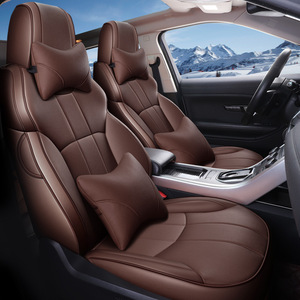 Coprisedili in Pelle di Lusso su Misura per <span class=keywords><strong>Nissan</strong></span> <span class=keywords><strong>Qashqai</strong></span> - Set Completo per Tutte le Stagioni con Garanzia di 1 Anno - Product Image 2
