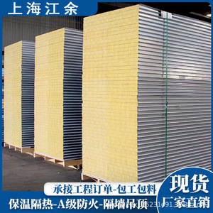 Rock Wool <b>Sandwich</b> <b>Panel</b> 1200mm Galvanized Steel Fire Resistant Eco-Friendly Exterior Wall Industrial Use - Product Image 2