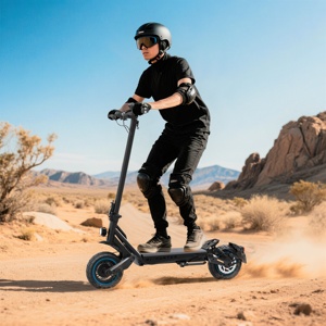 Scooter Eléctrico Todoterreno con Llantas Anchas, 48V, Plegable, Potente, K10 - Product Image 2