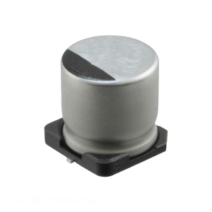 Condensateur SMD 220 uF 20% 25V, Montage en Surface, UUL1E221MNL1GS, en Aluminium, Distributeur Autorisé - Product Image 1